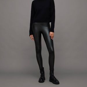 ALLSAINTS Cora Faux Leather Legging NWT
